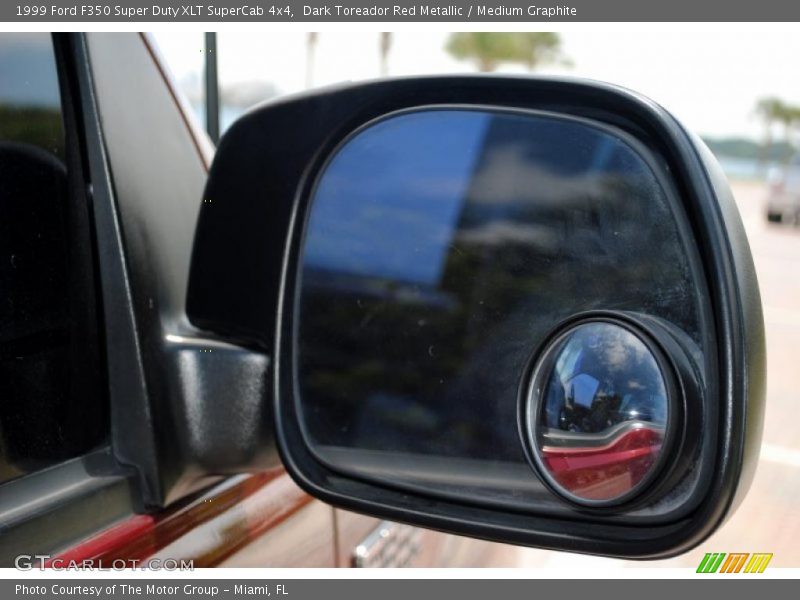 Dark Toreador Red Metallic / Medium Graphite 1999 Ford F350 Super Duty XLT SuperCab 4x4