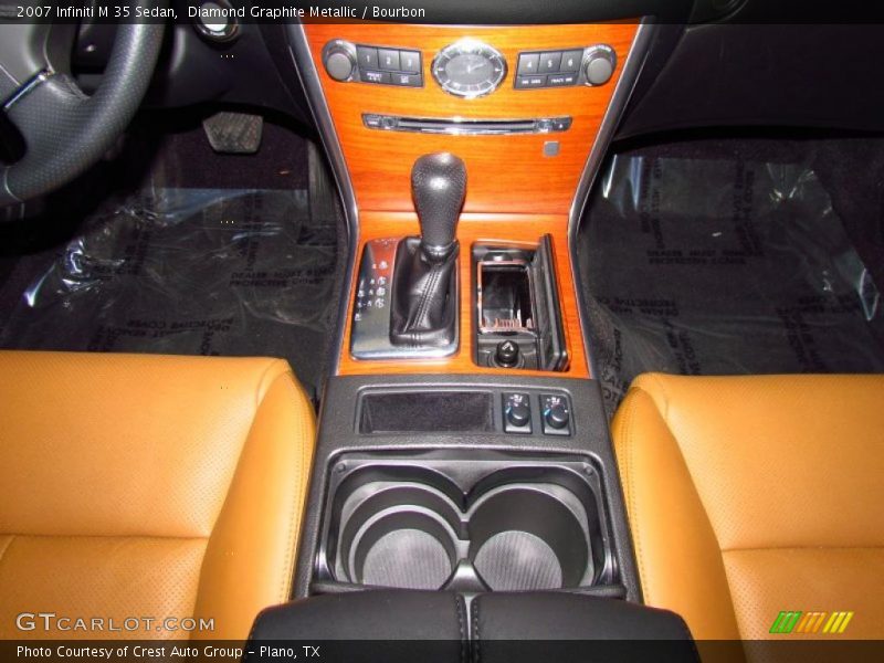 Diamond Graphite Metallic / Bourbon 2007 Infiniti M 35 Sedan