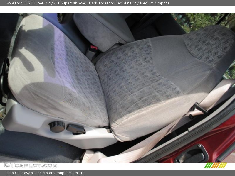 Dark Toreador Red Metallic / Medium Graphite 1999 Ford F350 Super Duty XLT SuperCab 4x4