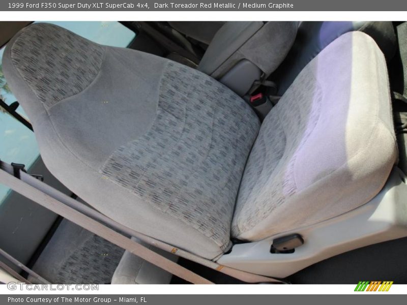 Dark Toreador Red Metallic / Medium Graphite 1999 Ford F350 Super Duty XLT SuperCab 4x4