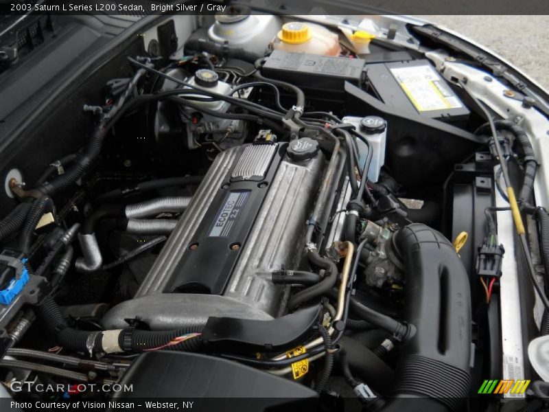 Bright Silver / Gray 2003 Saturn L Series L200 Sedan