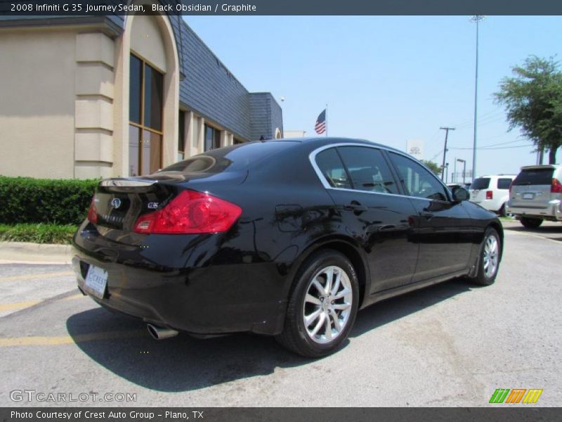Black Obsidian / Graphite 2008 Infiniti G 35 Journey Sedan