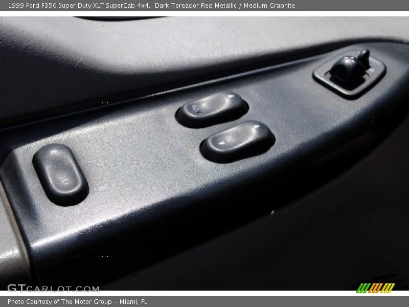 Dark Toreador Red Metallic / Medium Graphite 1999 Ford F350 Super Duty XLT SuperCab 4x4