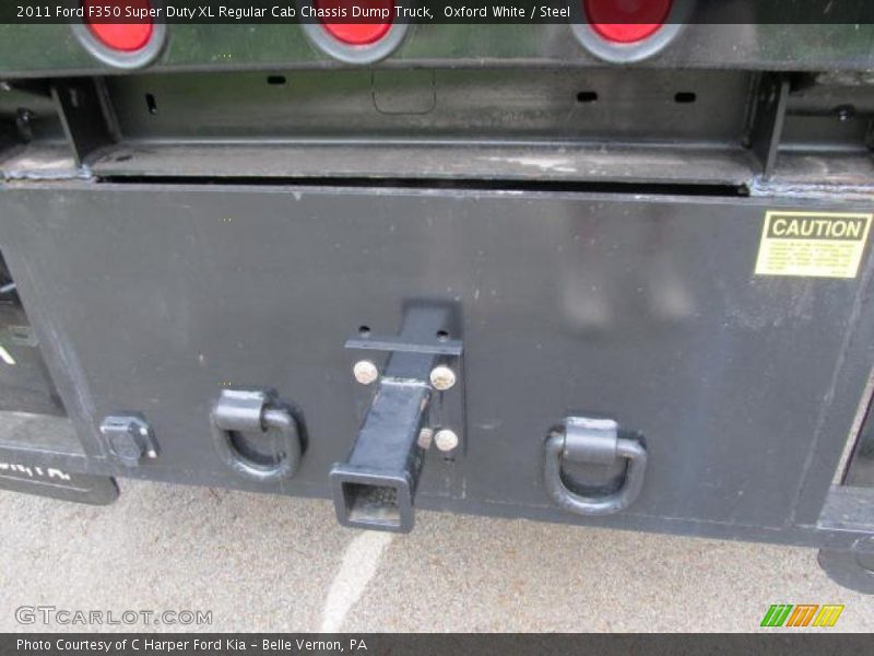Oxford White / Steel 2011 Ford F350 Super Duty XL Regular Cab Chassis Dump Truck