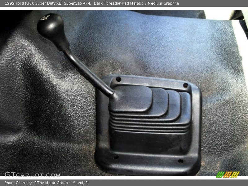 Dark Toreador Red Metallic / Medium Graphite 1999 Ford F350 Super Duty XLT SuperCab 4x4
