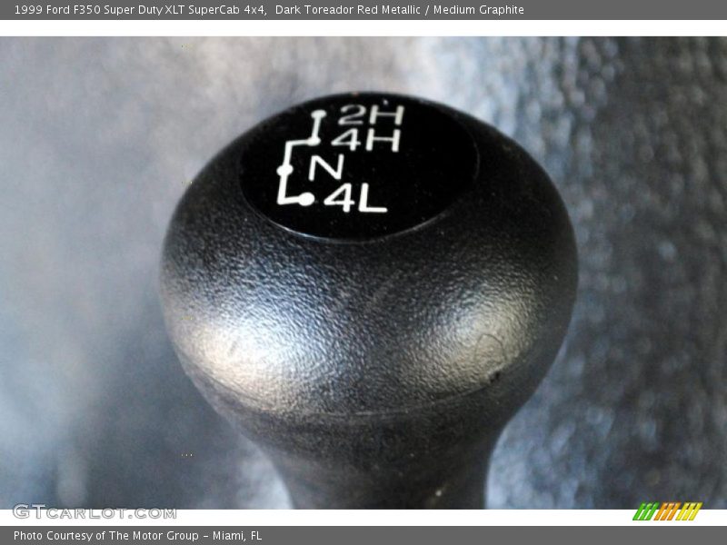 Dark Toreador Red Metallic / Medium Graphite 1999 Ford F350 Super Duty XLT SuperCab 4x4