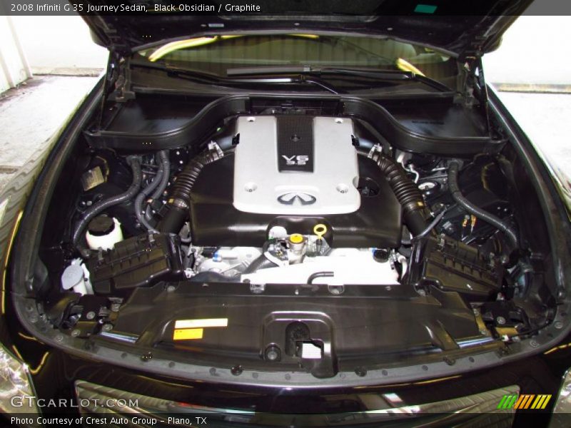Black Obsidian / Graphite 2008 Infiniti G 35 Journey Sedan