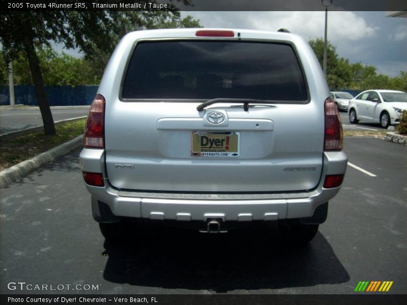Titanium Metallic / Taupe 2005 Toyota 4Runner SR5