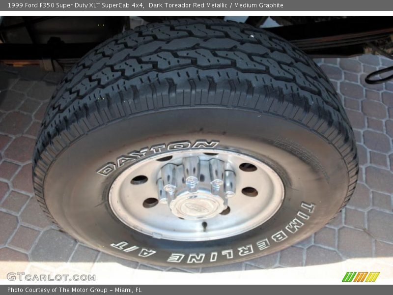 Dark Toreador Red Metallic / Medium Graphite 1999 Ford F350 Super Duty XLT SuperCab 4x4