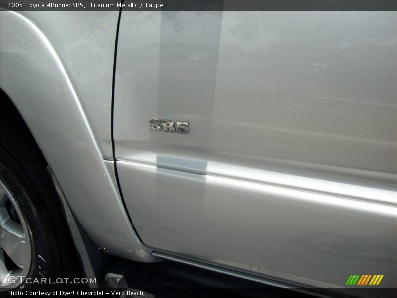 Titanium Metallic / Taupe 2005 Toyota 4Runner SR5