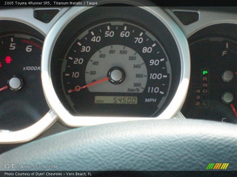 Titanium Metallic / Taupe 2005 Toyota 4Runner SR5