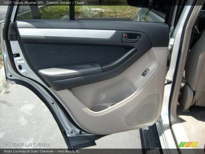 Titanium Metallic / Taupe 2005 Toyota 4Runner SR5