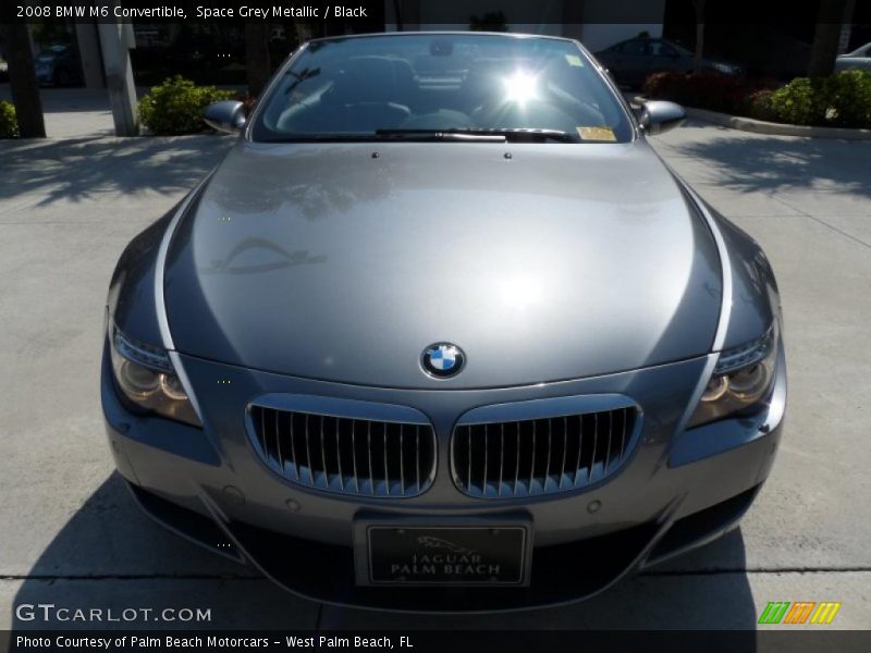 Space Grey Metallic / Black 2008 BMW M6 Convertible