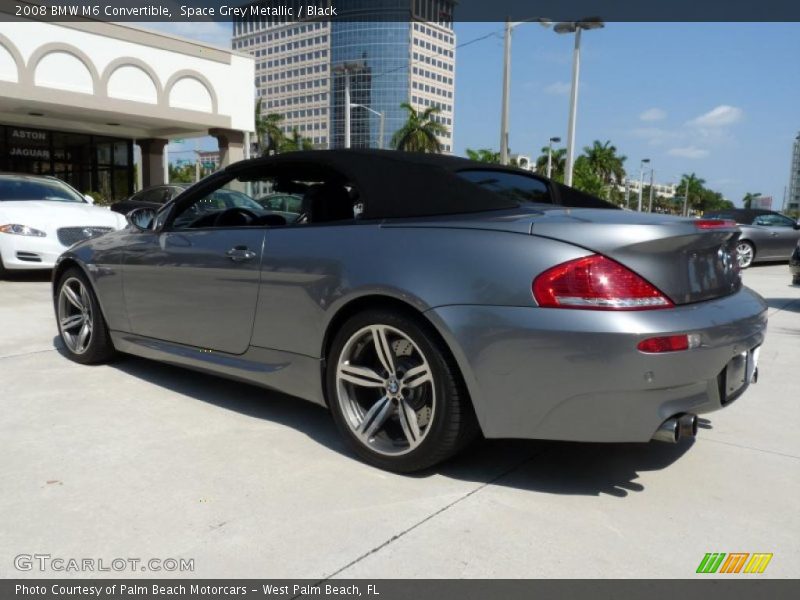 Space Grey Metallic / Black 2008 BMW M6 Convertible