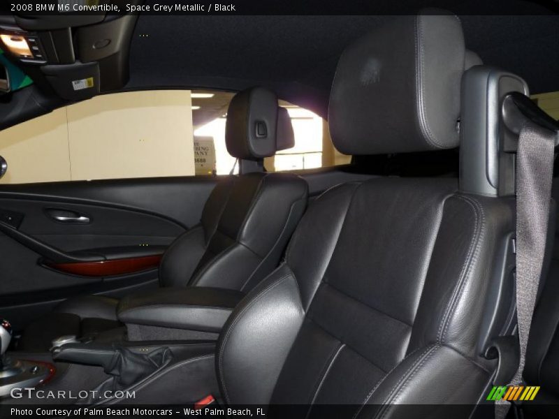 Space Grey Metallic / Black 2008 BMW M6 Convertible