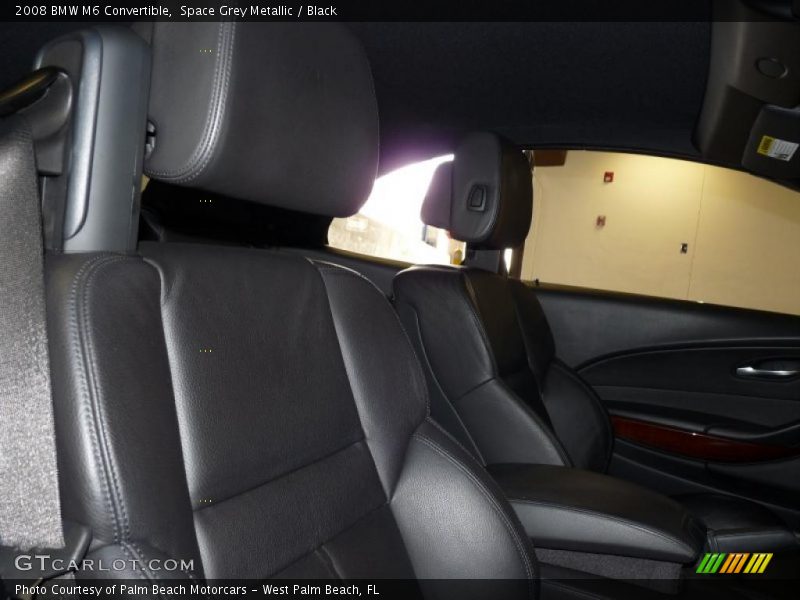 Space Grey Metallic / Black 2008 BMW M6 Convertible