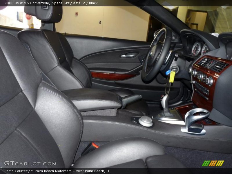 Space Grey Metallic / Black 2008 BMW M6 Convertible