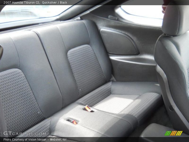 Quicksilver / Black 2007 Hyundai Tiburon GS