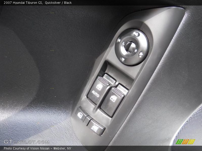 Quicksilver / Black 2007 Hyundai Tiburon GS