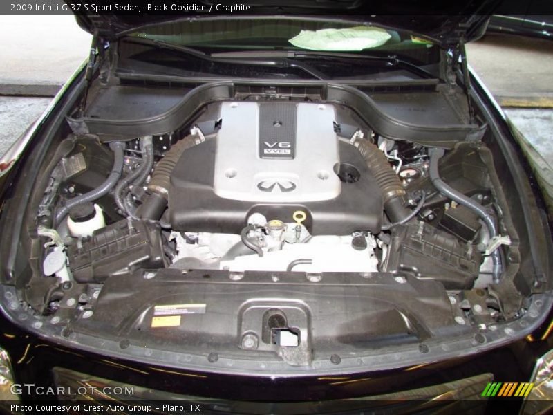  2009 G 37 S Sport Sedan Engine - 3.7 Liter DOHC 24-Valve VVEL V6