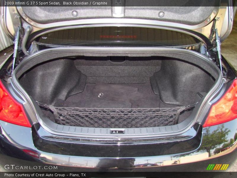  2009 G 37 S Sport Sedan Trunk