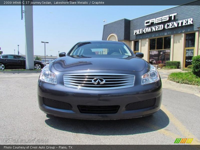 Lakeshore Slate Metallic / Graphite 2009 Infiniti G 37 Journey Sedan
