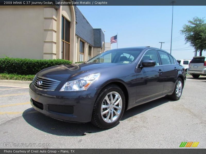 Lakeshore Slate Metallic / Graphite 2009 Infiniti G 37 Journey Sedan