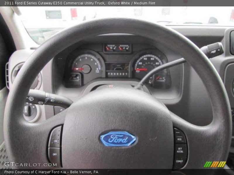  2011 E Series Cutaway E350 Commercial Utility Truck Steering Wheel