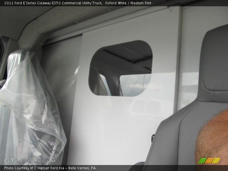 Oxford White / Medium Flint 2011 Ford E Series Cutaway E350 Commercial Utility Truck