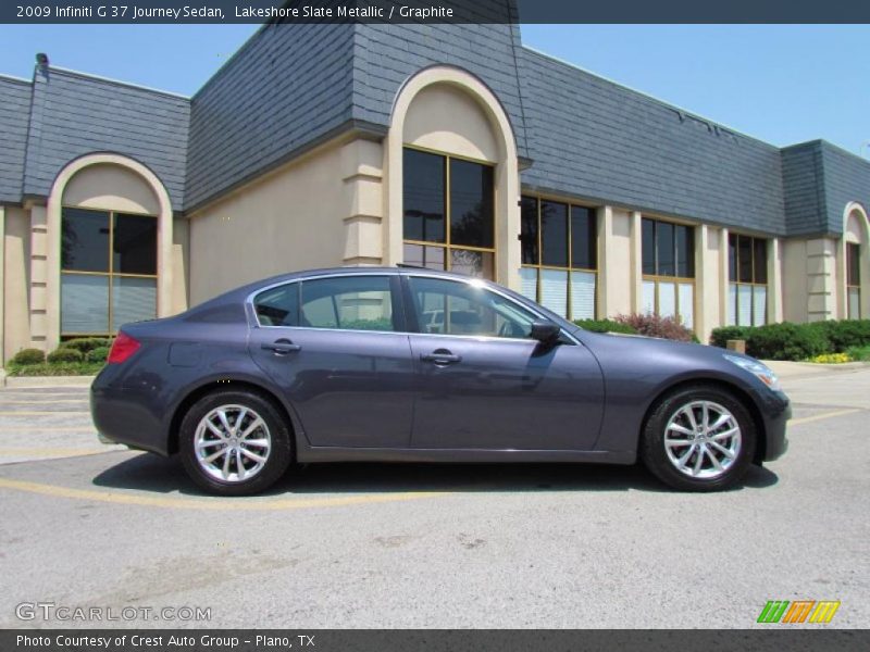Lakeshore Slate Metallic / Graphite 2009 Infiniti G 37 Journey Sedan