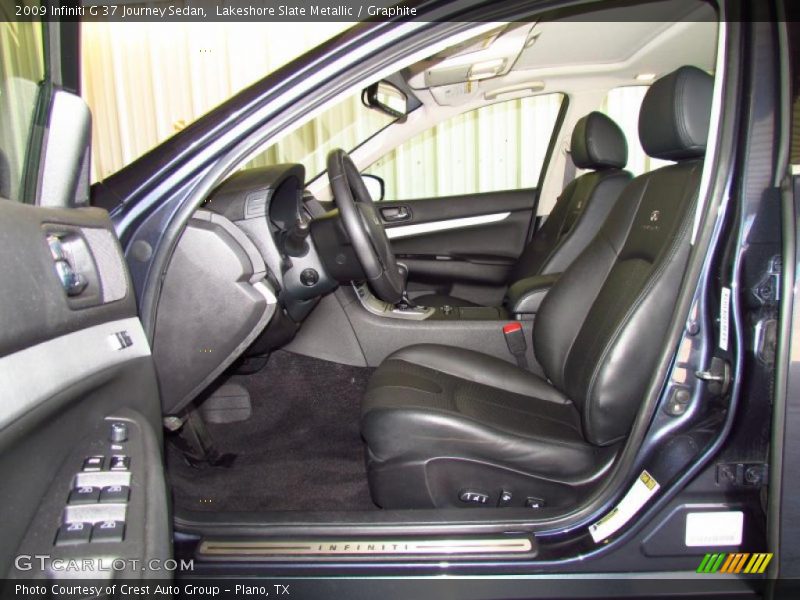 Lakeshore Slate Metallic / Graphite 2009 Infiniti G 37 Journey Sedan