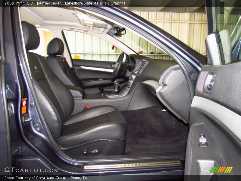Lakeshore Slate Metallic / Graphite 2009 Infiniti G 37 Journey Sedan