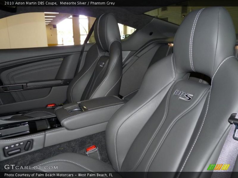  2010 DBS Coupe Phantom Grey Interior