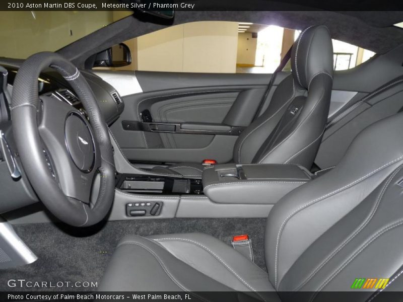  2010 DBS Coupe Phantom Grey Interior