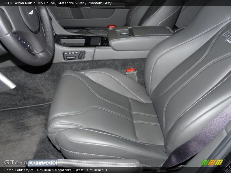  2010 DBS Coupe Phantom Grey Interior