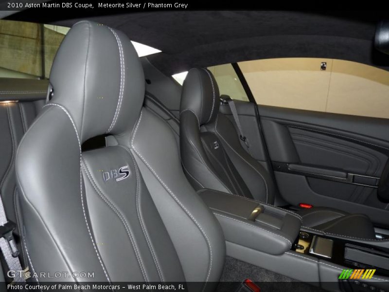  2010 DBS Coupe Phantom Grey Interior