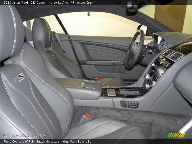  2010 DBS Coupe Phantom Grey Interior