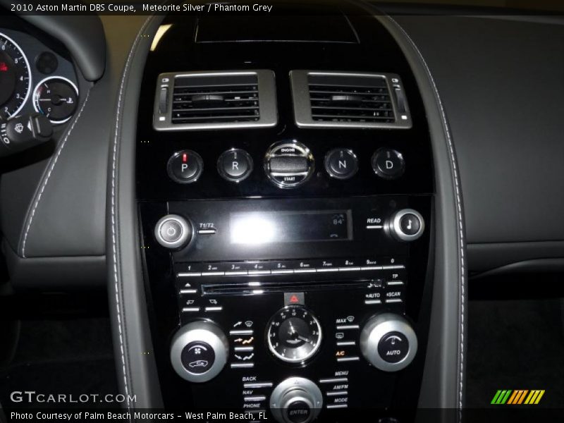 Controls of 2010 DBS Coupe