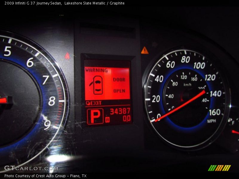 Lakeshore Slate Metallic / Graphite 2009 Infiniti G 37 Journey Sedan