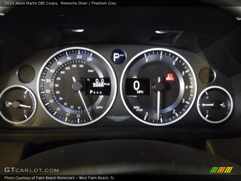  2010 DBS Coupe Coupe Gauges