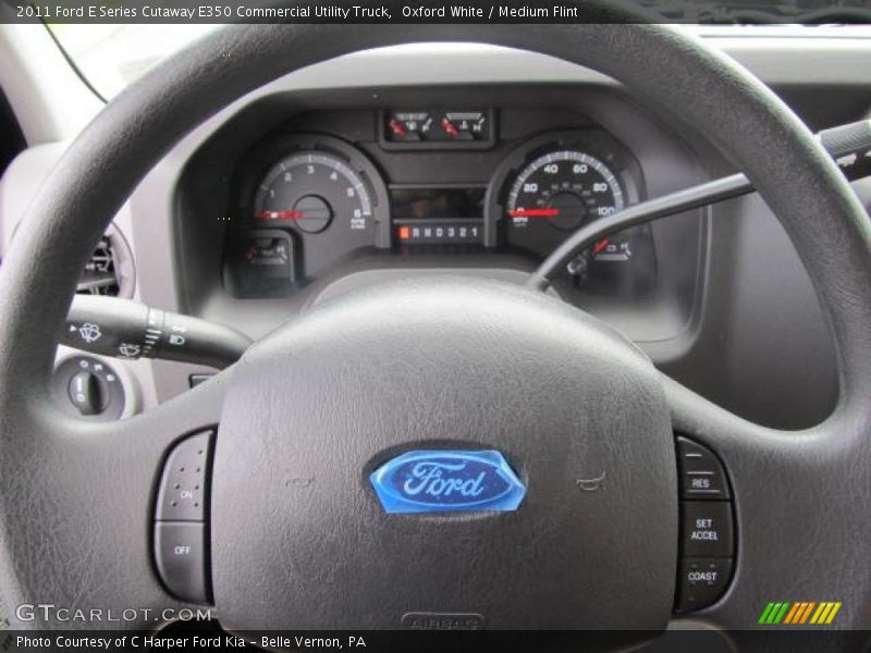  2011 E Series Cutaway E350 Commercial Utility Truck Steering Wheel