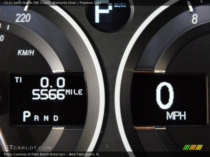 Meteorite Silver / Phantom Grey 2010 Aston Martin DBS Coupe