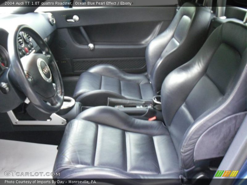  2004 TT 1.8T quattro Roadster Ebony Interior