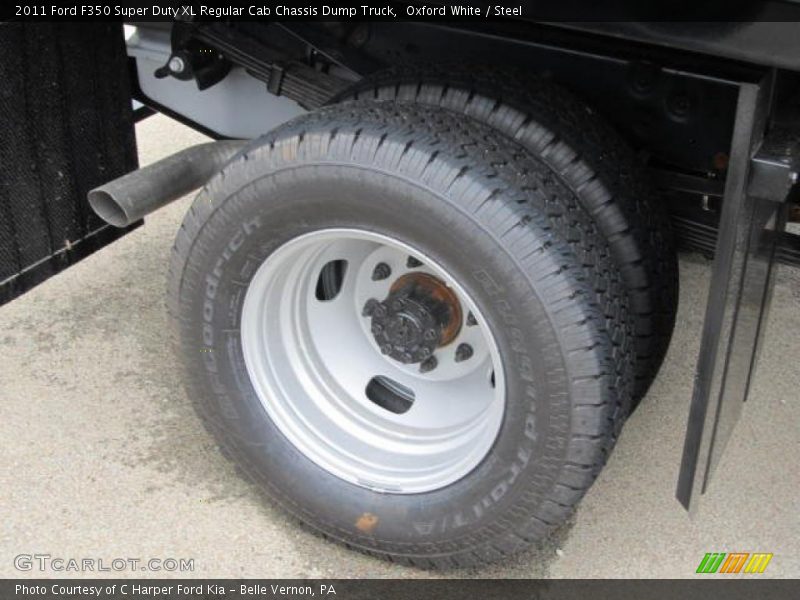  2011 F350 Super Duty XL Regular Cab Chassis Dump Truck Wheel