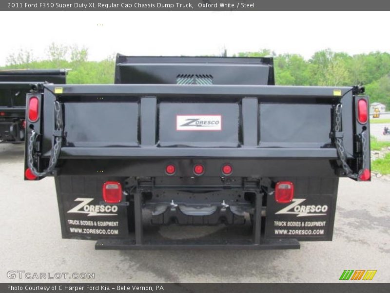 Oxford White / Steel 2011 Ford F350 Super Duty XL Regular Cab Chassis Dump Truck