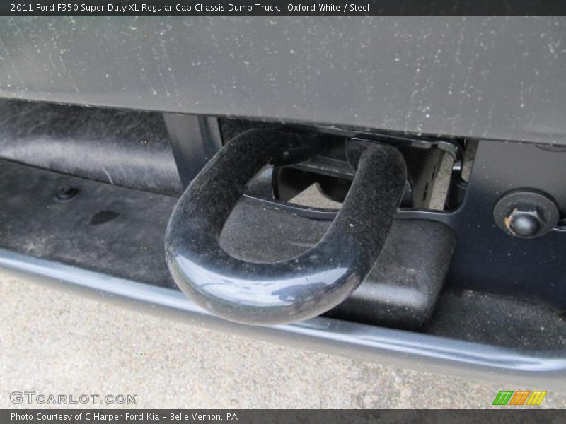 Oxford White / Steel 2011 Ford F350 Super Duty XL Regular Cab Chassis Dump Truck