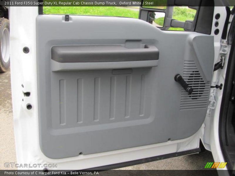 Door Panel of 2011 F350 Super Duty XL Regular Cab Chassis Dump Truck