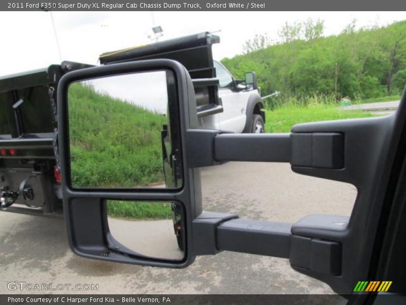 Oxford White / Steel 2011 Ford F350 Super Duty XL Regular Cab Chassis Dump Truck