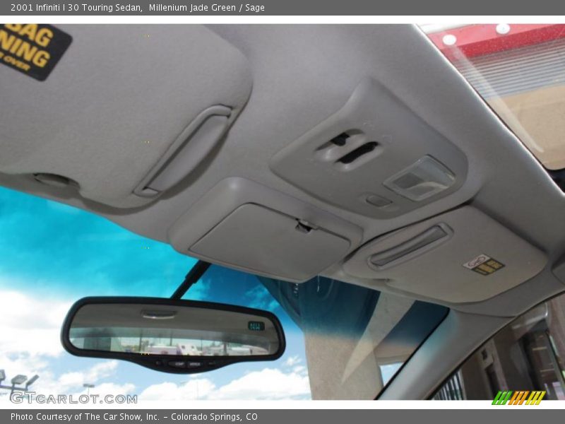 Millenium Jade Green / Sage 2001 Infiniti I 30 Touring Sedan