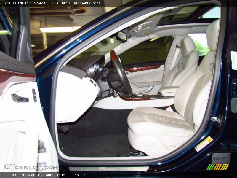  2008 CTS Sedan Cashmere/Cocoa Interior